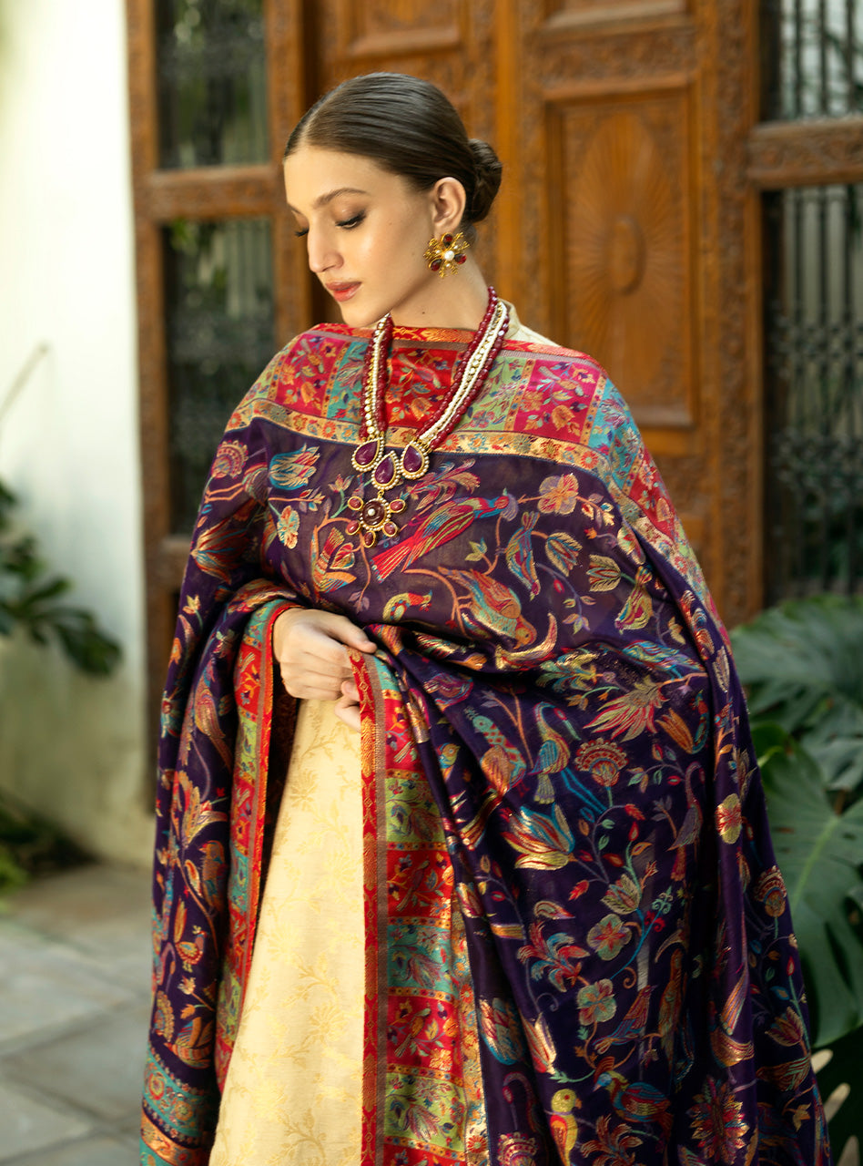 Zainab Chottani | Makhmal Luxe Pret | Zarrin - by - Libasekhas UK - Registered Vendor of : Zainab Chottani - 100% Original Designer Dresss