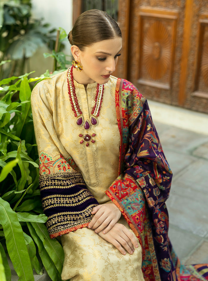 Zainab Chottani | Makhmal Luxe Pret | Zarrin - by - Libasekhas UK - Registered Vendor of : Zainab Chottani - 100% Original Designer Dresss