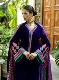Zainab Chottani | Makhmal Luxe Pret | Rangin - by - Libasekhas UK - Registered Vendor of : Zainab Chottani - 100% Original Designer Dresss