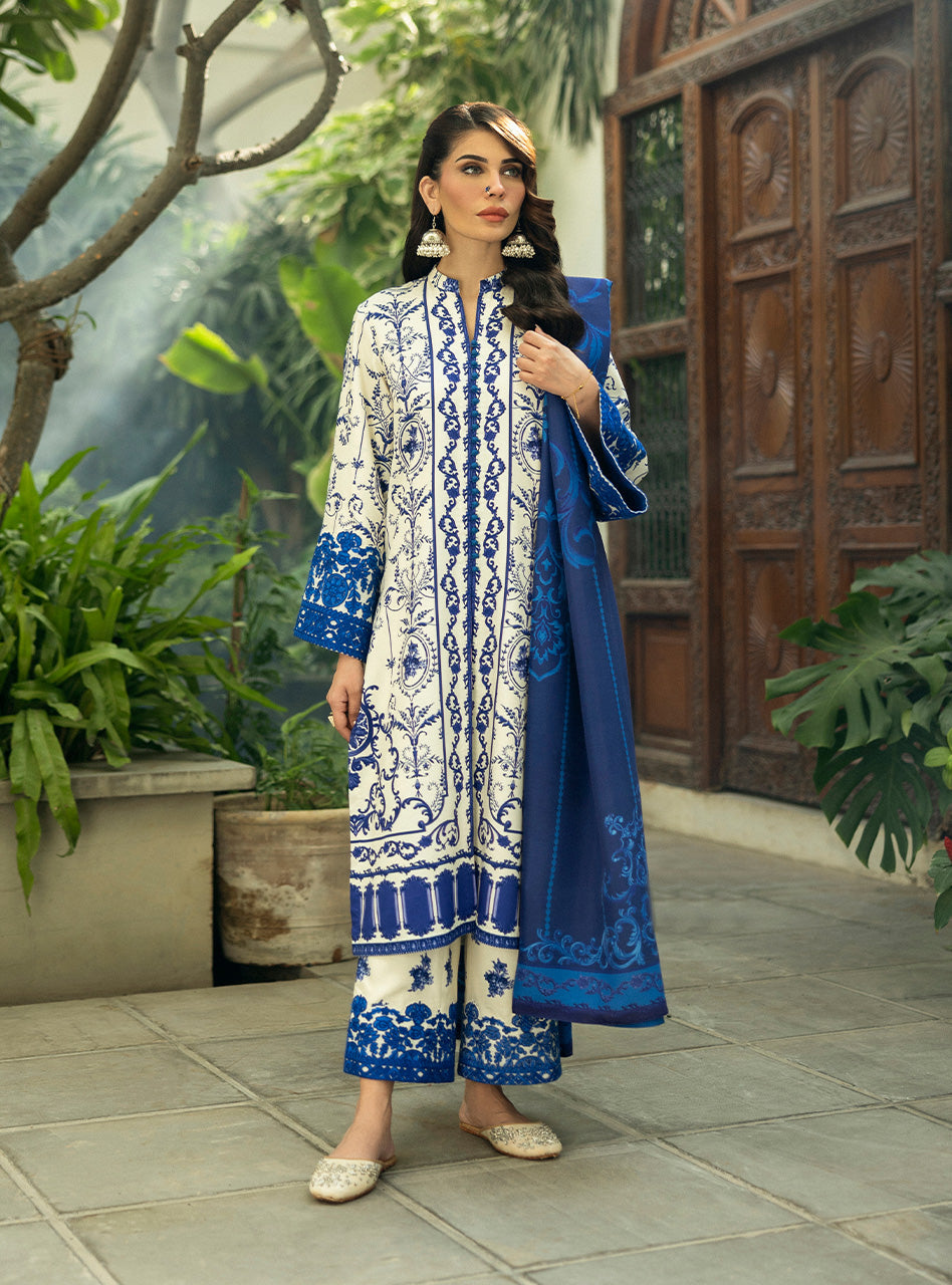 Zainab Chottani | Winter Shawls 24 |  Rania - by - Libasekhas UK - Registered Vendor of : Zainab Chottani - 100% Original Designer Dresss