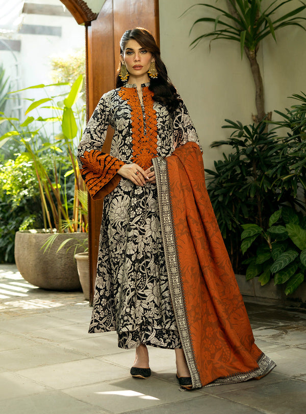 Zainab Chottani | Winter Shawls 24 | Mysha - by - Libasekhas UK - Registered Vendor of : Zainab Chottani - 100% Original Designer Dresss