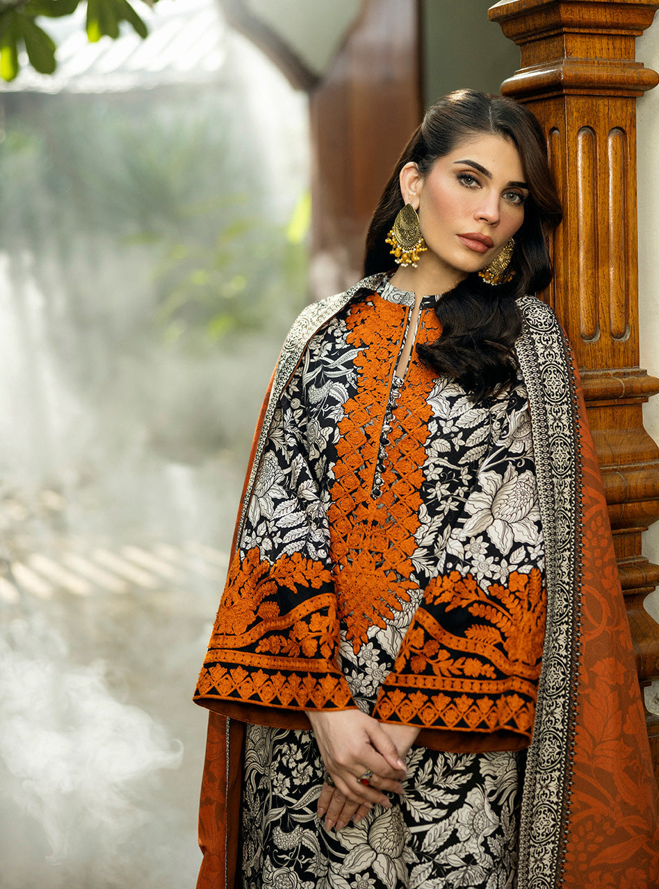Zainab Chottani | Winter Shawls 24 | Mysha - by - Libasekhas UK - Registered Vendor of : Zainab Chottani - 100% Original Designer Dresss