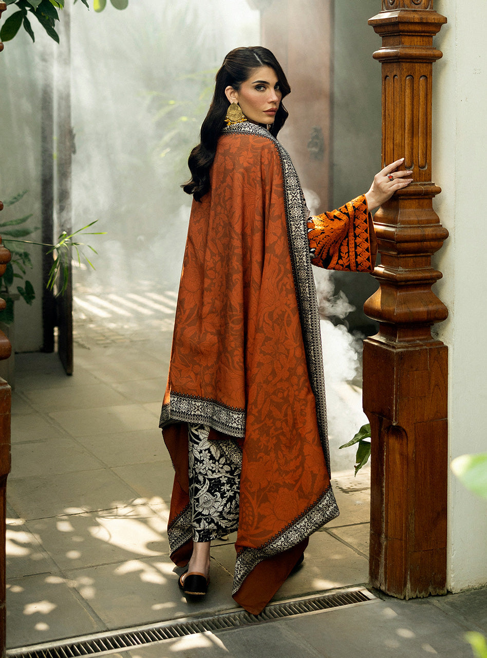 Zainab Chottani | Winter Shawls 24 | Mysha - by - Libasekhas UK - Registered Vendor of : Zainab Chottani - 100% Original Designer Dresss