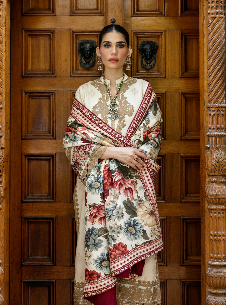 Zainab Chottani | Winter Shawls 24 |  Shyna - by - Libasekhas UK - Registered Vendor of : Zainab Chottani - 100% Original Designer Dresss