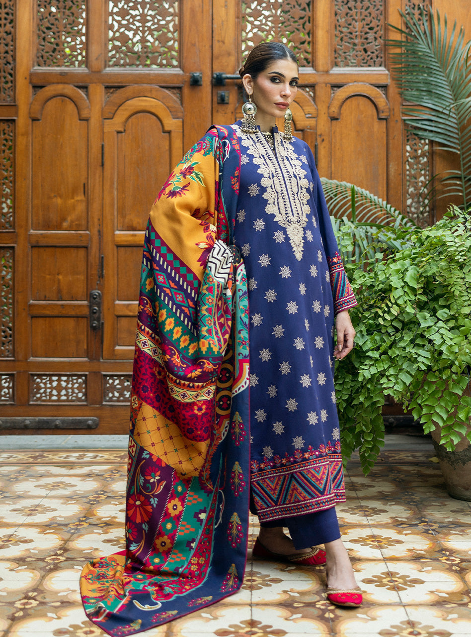 Zainab Chottani | Winter Shawls 24 |Maya - by - Libasekhas UK - Registered Vendor of : Zainab Chottani - 100% Original Designer Dresss