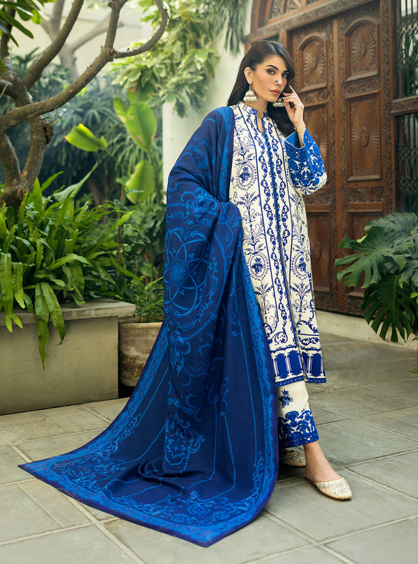 Zainab Chottani | Winter Shawls 24 |  Rania - by - Libasekhas UK - Registered Vendor of : Zainab Chottani - 100% Original Designer Dresss