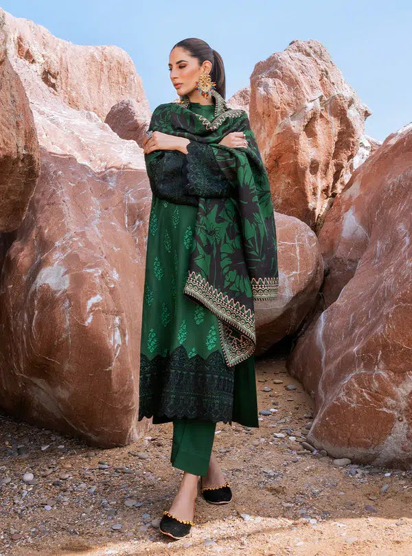 Zainab Chottani | Winter Shawls | Elif - by - Libasekhas UK - Registered Vendor of : Zainab Chottani - 100% Original Designer Dresss