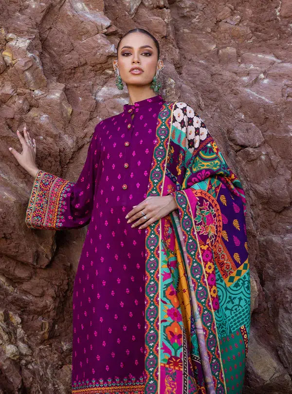 Zainab Chottani | Winter Shawls | Gul - by - Libasekhas UK - Registered Vendor of : Zainab Chottani - 100% Original Designer Dresss