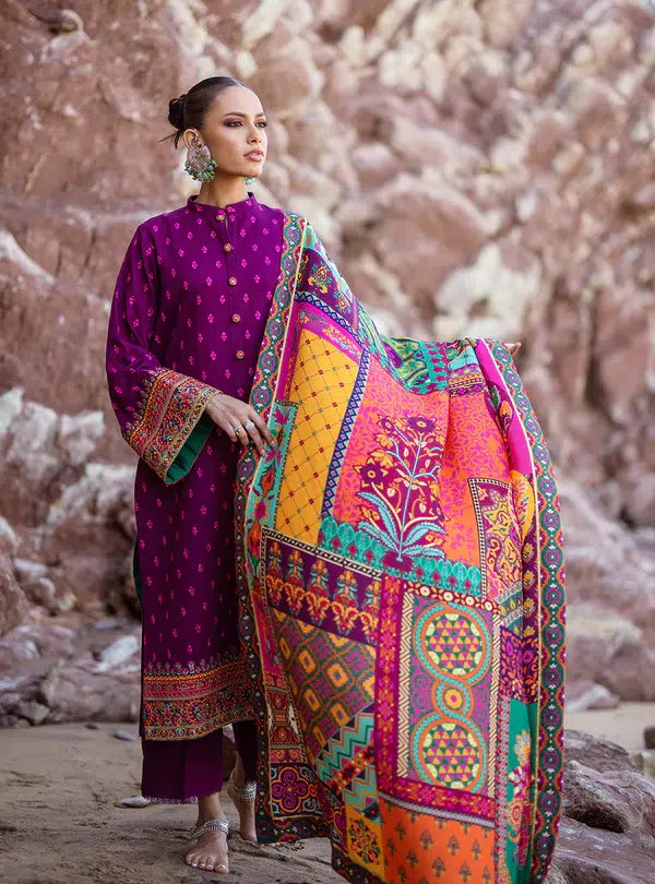 Zainab Chottani | Winter Shawls | Gul - by - Libasekhas UK - Registered Vendor of : Zainab Chottani - 100% Original Designer Dresss