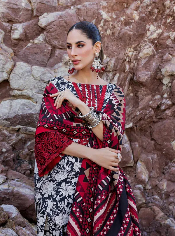 Zainab Chottani | Winter Shawls | Asna - by - Libasekhas UK - Registered Vendor of : Zainab Chottani - 100% Original Designer Dresss