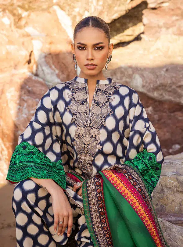 Zainab Chottani | Winter Shawls | Kiara - by - Libasekhas UK - Registered Vendor of : Zainab Chottani - 100% Original Designer Dresss