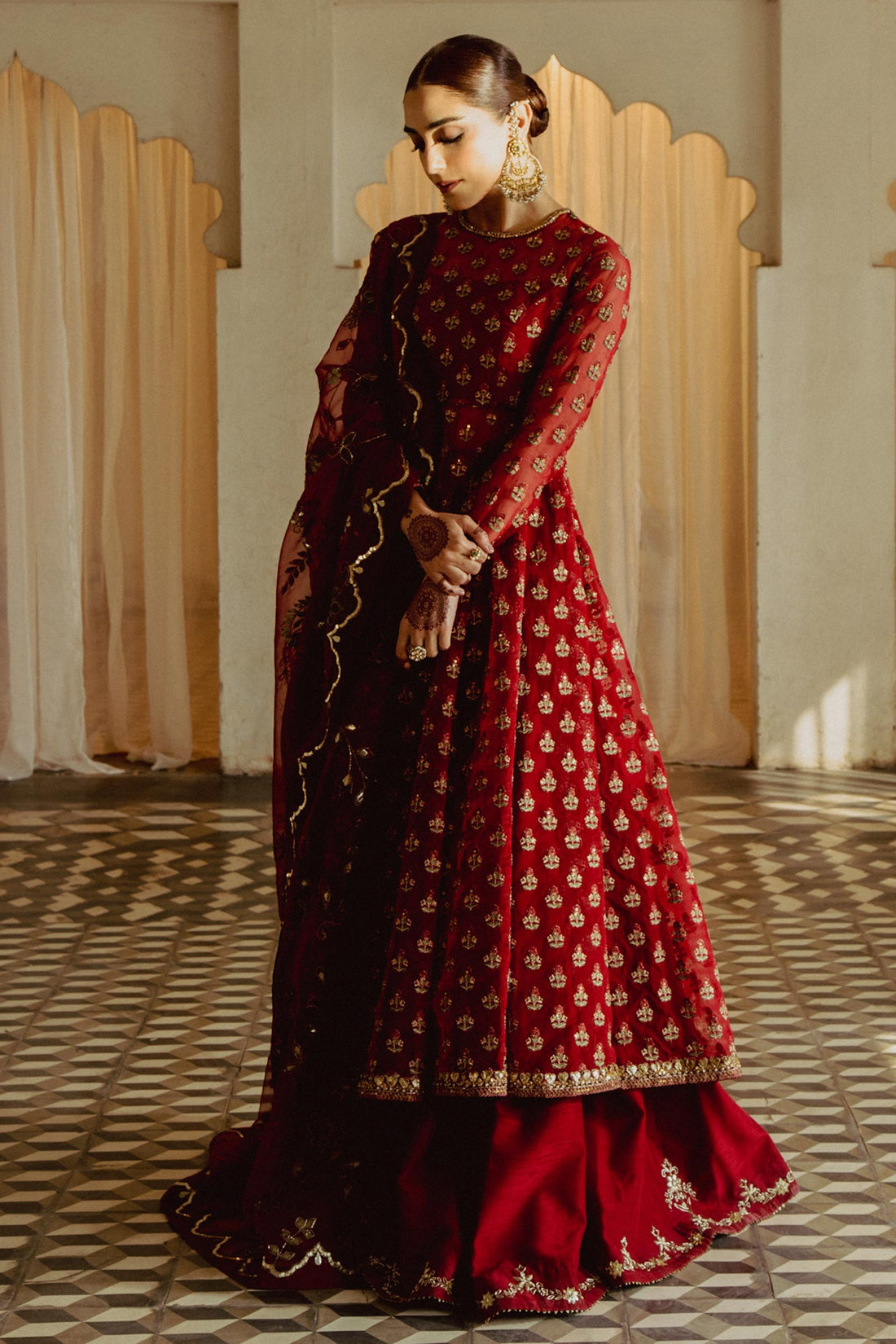 Zara Shahjahan | Bridal 2024 | GUL-MOHAR - by - Libasekhas UK - Registered Vendor of : Zara Shahjahan - 100% Original Designer Dresss