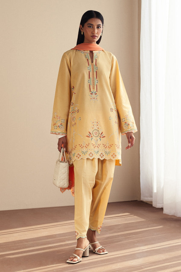 Zara Shahjahan | Pret Wear | CR25P0109 - by - Libasekhas UK - Registered Vendor of : Zara Shahjahan - 100% Original Designer Dresss