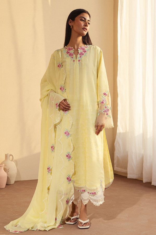 Zara Shahjahan | Pret Wear | CR25P0226 - by - Libasekhas UK - Registered Vendor of : Zara Shahjahan - 100% Original Designer Dresss
