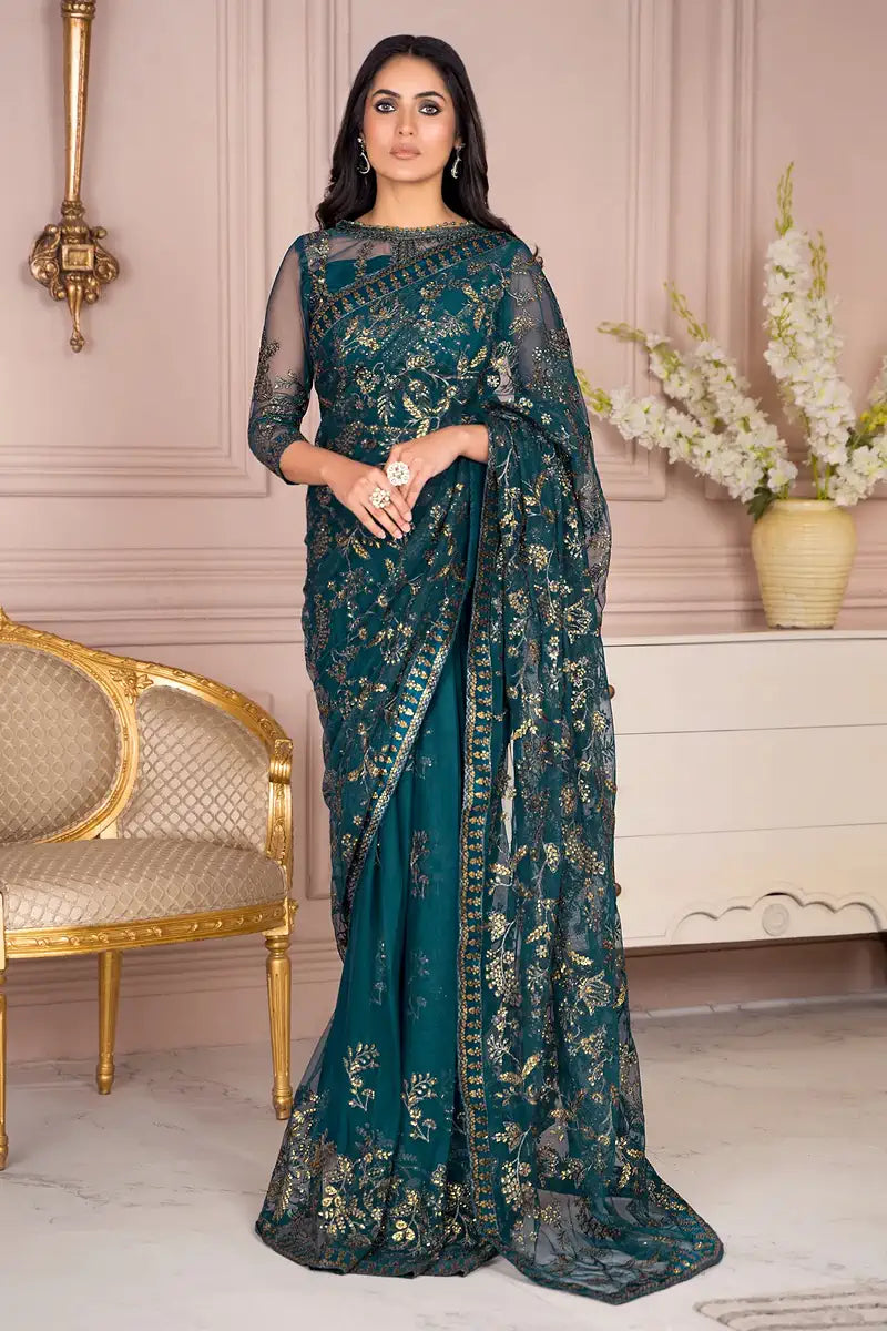Zarif | Afreen Formals | ZA 01 EVERGREEN - by - Libasekhas UK - Registered Vendor of : Zarif - 100% Original Designer Dresss