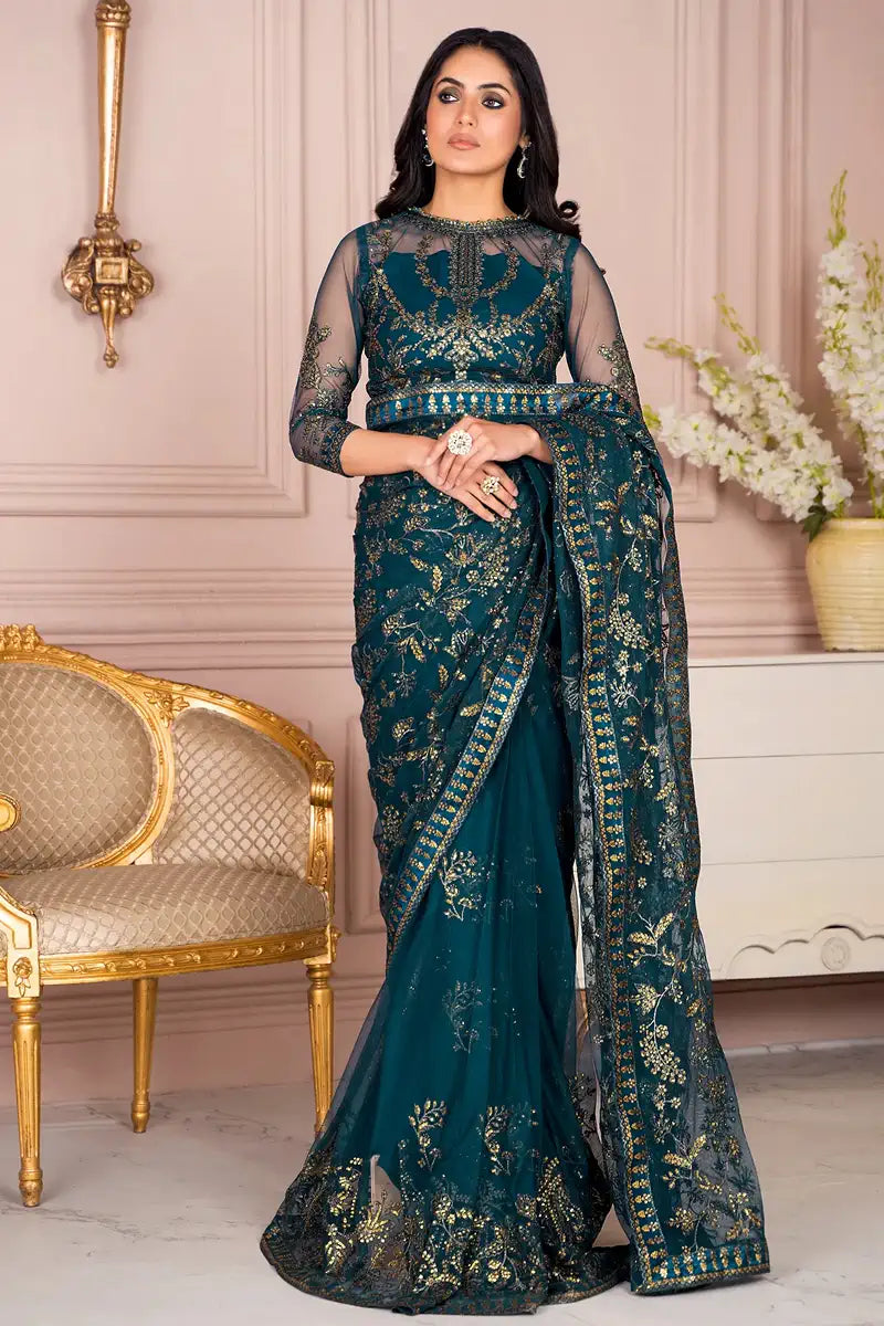 Zarif | Afreen Formals | ZA 01 EVERGREEN - by - Libasekhas UK - Registered Vendor of : Zarif - 100% Original Designer Dresss