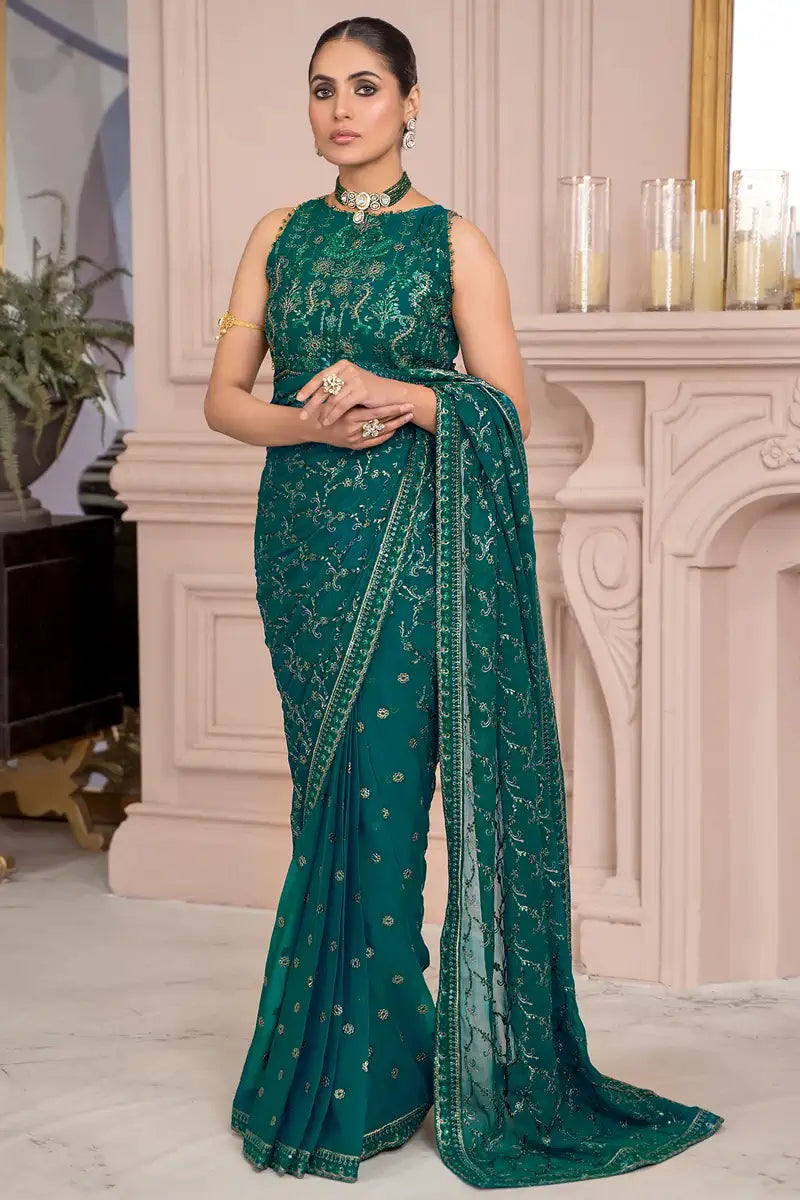 Zarif | Afreen Formals | ZA 07 TROPICAL - by - Libasekhas UK - Registered Vendor of : Zarif - 100% Original Designer Dresss