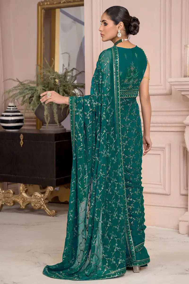 Zarif | Afreen Formals | ZA 07 TROPICAL - by - Libasekhas UK - Registered Vendor of : Zarif - 100% Original Designer Dresss