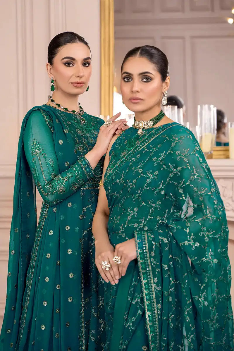 Zarif | Afreen Formals | ZA 07 TROPICAL - by - Libasekhas UK - Registered Vendor of : Zarif - 100% Original Designer Dresss