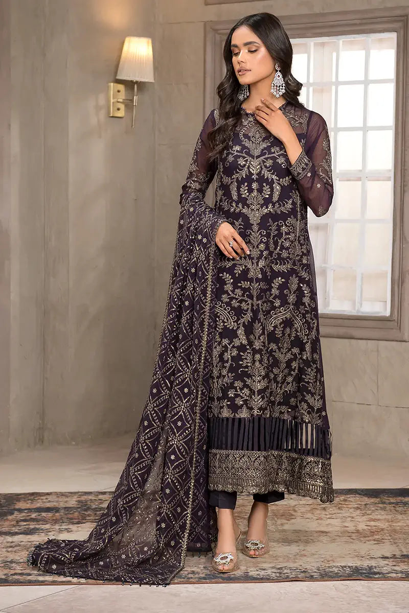 Zarif | Falak Formals | ZF 02 AZALEA - by - Libasekhas UK - Registered Vendor of : Zarif - 100% Original Designer Dresss