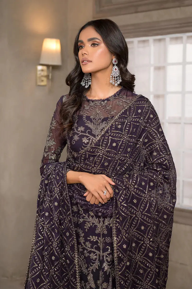 Zarif | Falak Formals | ZF 02 AZALEA - by - Libasekhas UK - Registered Vendor of : Zarif - 100% Original Designer Dresss