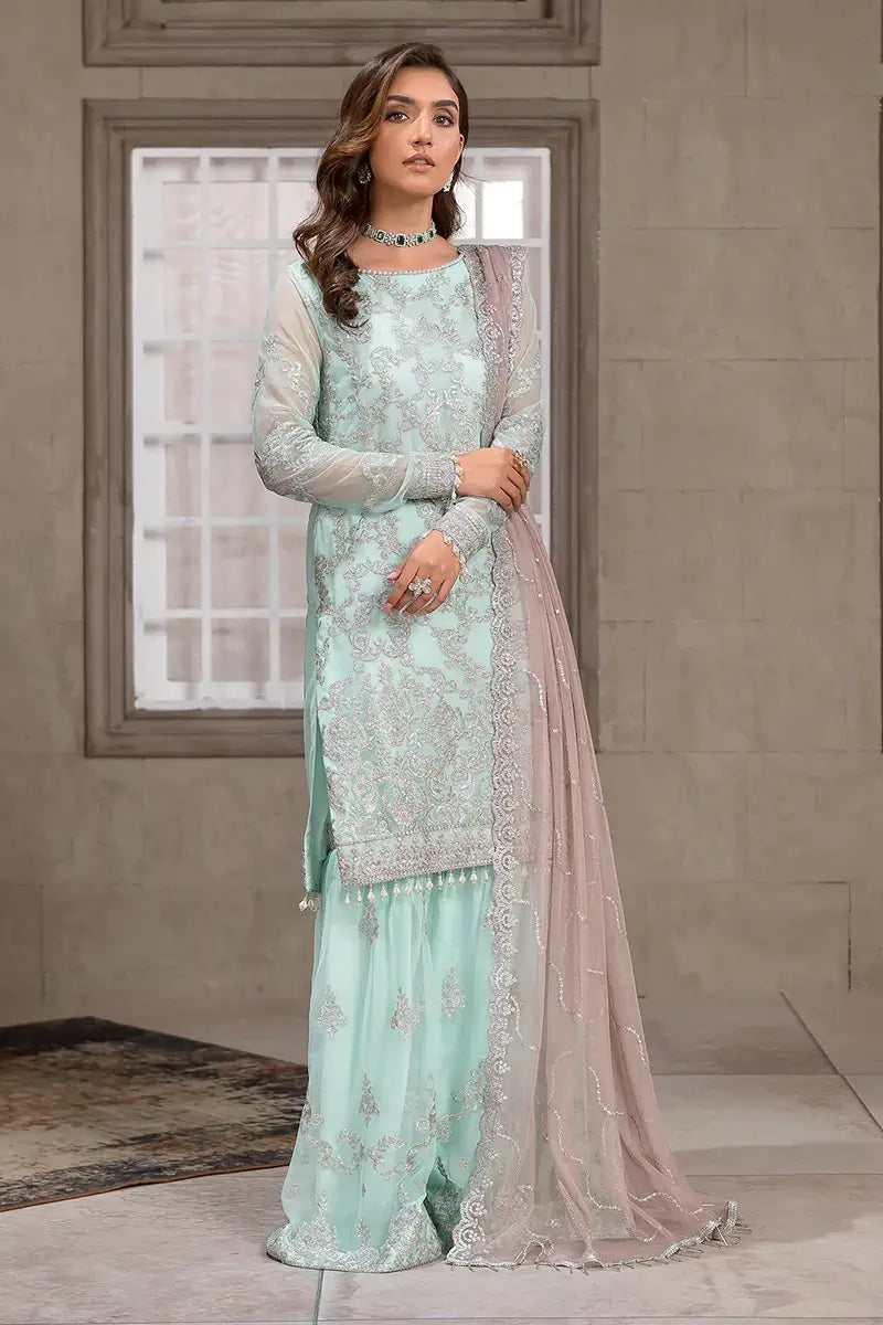 Zarif | Falak Formals | ZF 08 CLAUDIA - by - Libasekhas UK - Registered Vendor of : Zarif - 100% Original Designer Dresss