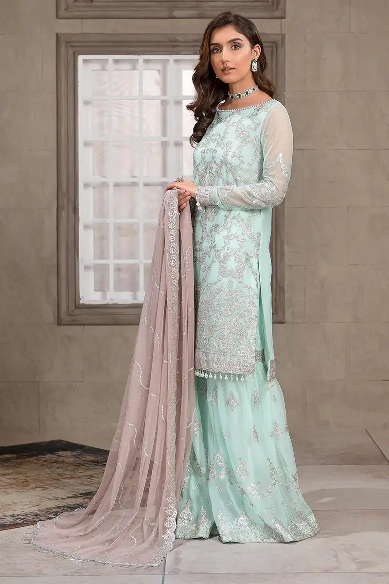 Zarif | Falak Formals | ZF 08 CLAUDIA - by - Libasekhas UK - Registered Vendor of : Zarif - 100% Original Designer Dresss