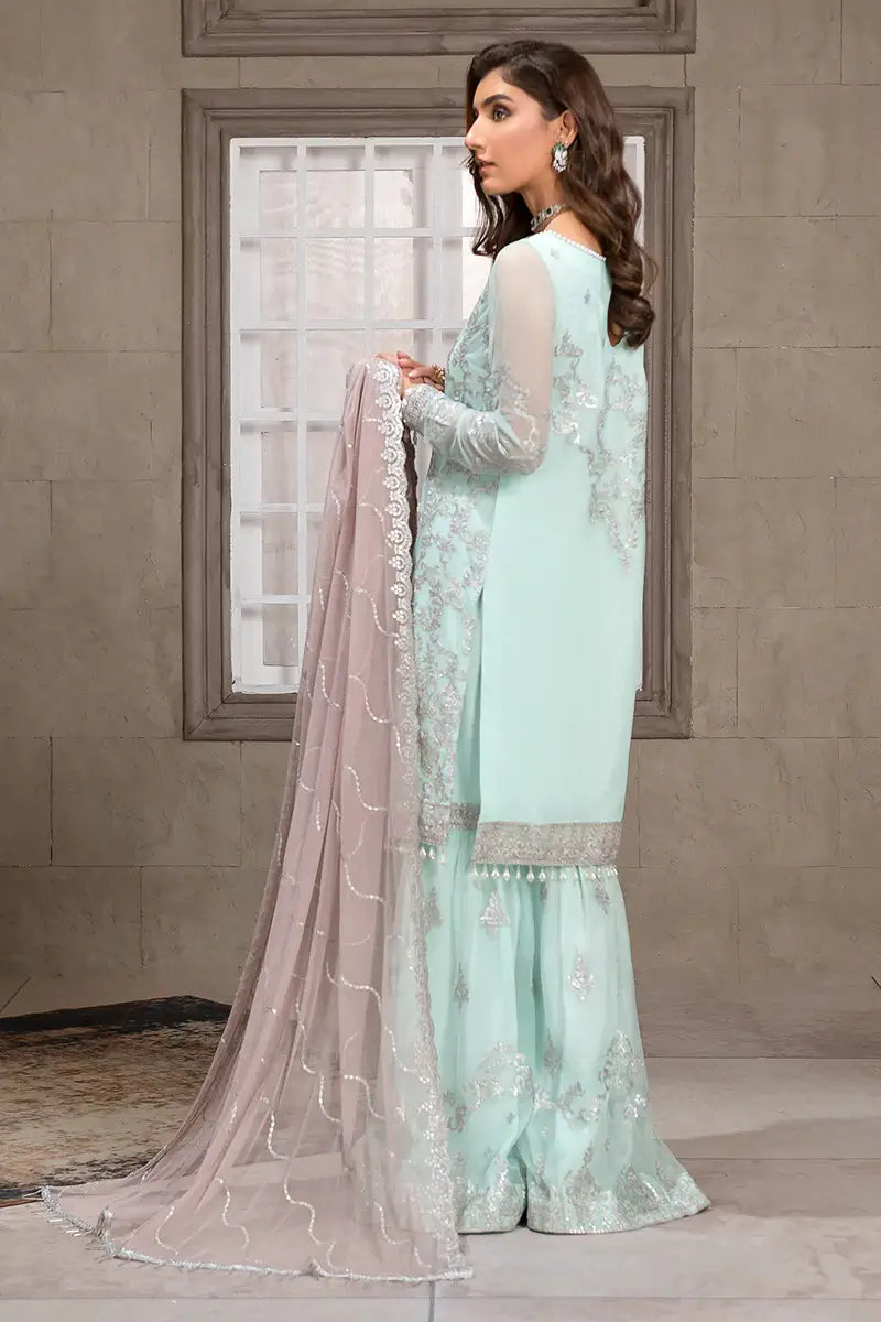 Zarif | Falak Formals | ZF 08 CLAUDIA - by - Libasekhas UK - Registered Vendor of : Zarif - 100% Original Designer Dresss