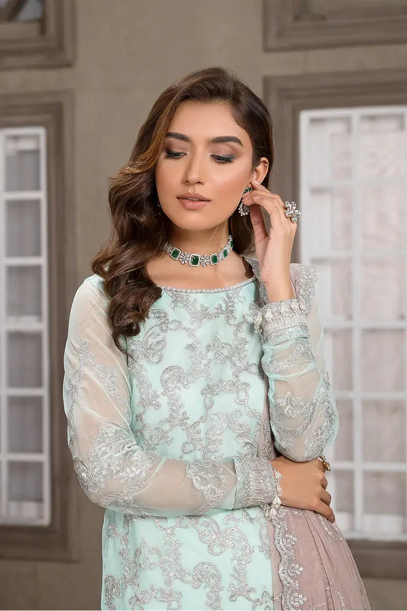 Zarif | Falak Formals | ZF 08 CLAUDIA - by - Libasekhas UK - Registered Vendor of : Zarif - 100% Original Designer Dresss
