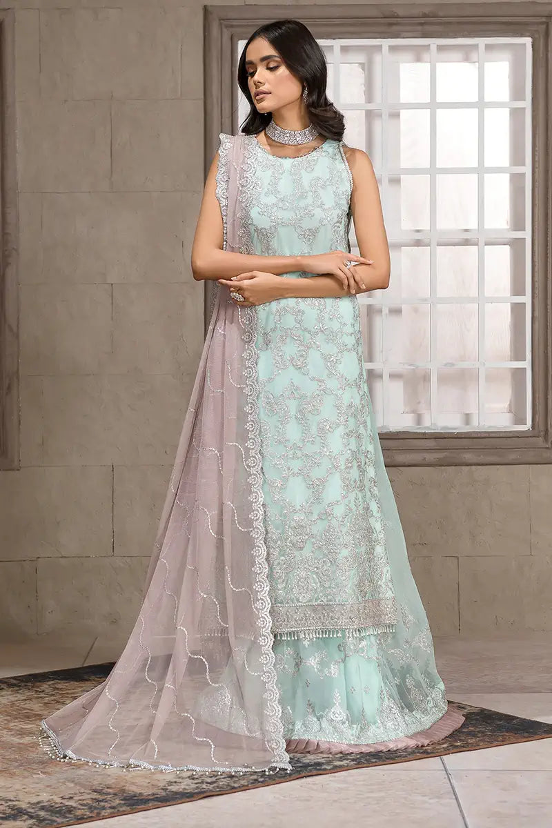 Zarif | Falak Formals | ZF 08 CLAUDIA - by - Libasekhas UK - Registered Vendor of : Zarif - 100% Original Designer Dresss
