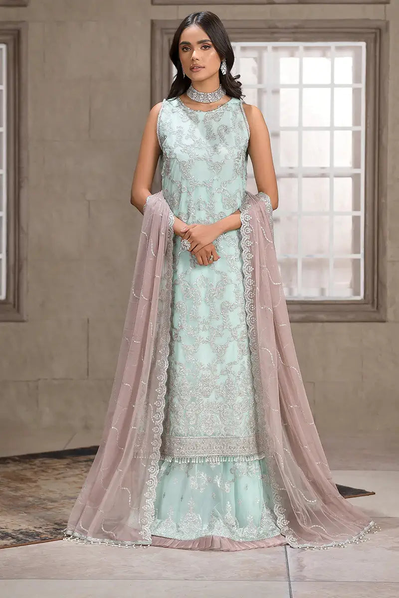 Zarif | Falak Formals | ZF 08 CLAUDIA - by - Libasekhas UK - Registered Vendor of : Zarif - 100% Original Designer Dresss