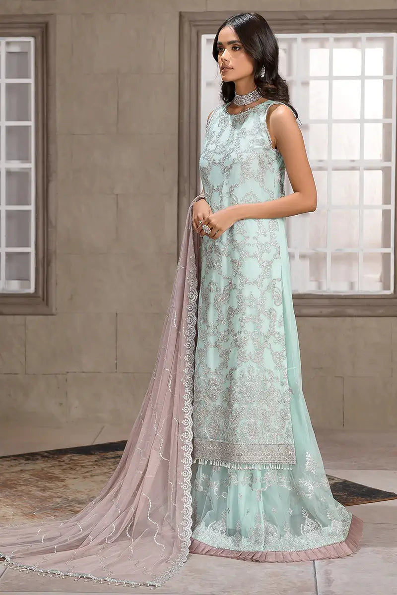 Zarif | Falak Formals | ZF 08 CLAUDIA - by - Libasekhas UK - Registered Vendor of : Zarif - 100% Original Designer Dresss