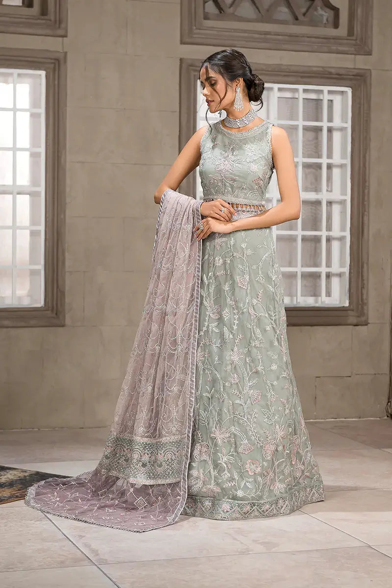 Zarif | Falak Formals | ZF 01 BLOSSOM - by - Libasekhas UK - Registered Vendor of : Zarif - 100% Original Designer Dresss