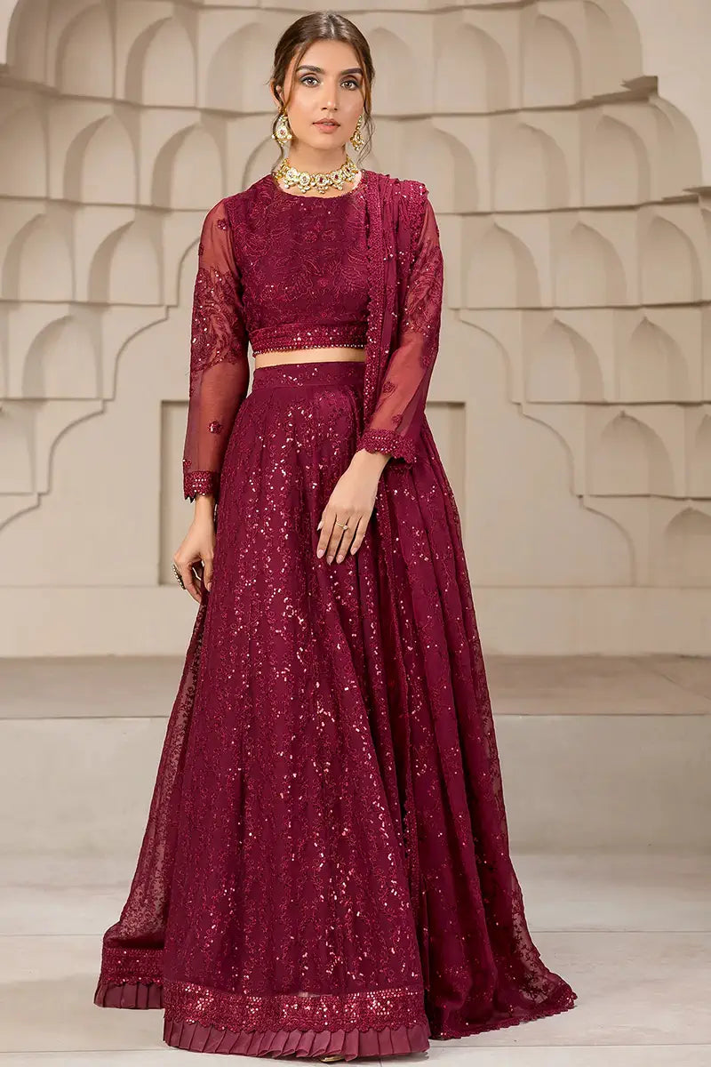 Zarif | Falak Formals | ZF 07 BERRIA - by - Libasekhas UK - Registered Vendor of : Zarif - 100% Original Designer Dresss