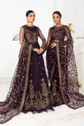 Zarif | LA CELESTE LUXURY Formals | ZLC 06 LAVENDER - by - Libasekhas UK - Registered Vendor of : Zarif - 100% Original Designer Dresss