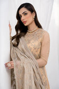 Zarif | LA CELESTE LUXURY Formals | ZLC 07 SAND GLOW - by - Libasekhas UK - Registered Vendor of : Zarif - 100% Original Designer Dresss