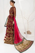 Zarif | LA CELESTE LUXURY Formals | ZLC 04 BURNT ROSE - by - Libasekhas UK - Registered Vendor of : Zarif - 100% Original Designer Dresss