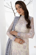 Zarif | LA CELESTE LUXURY Formals | ZLC 02 PEARL WHITE - by - Libasekhas UK - Registered Vendor of : Zarif - 100% Original Designer Dresss