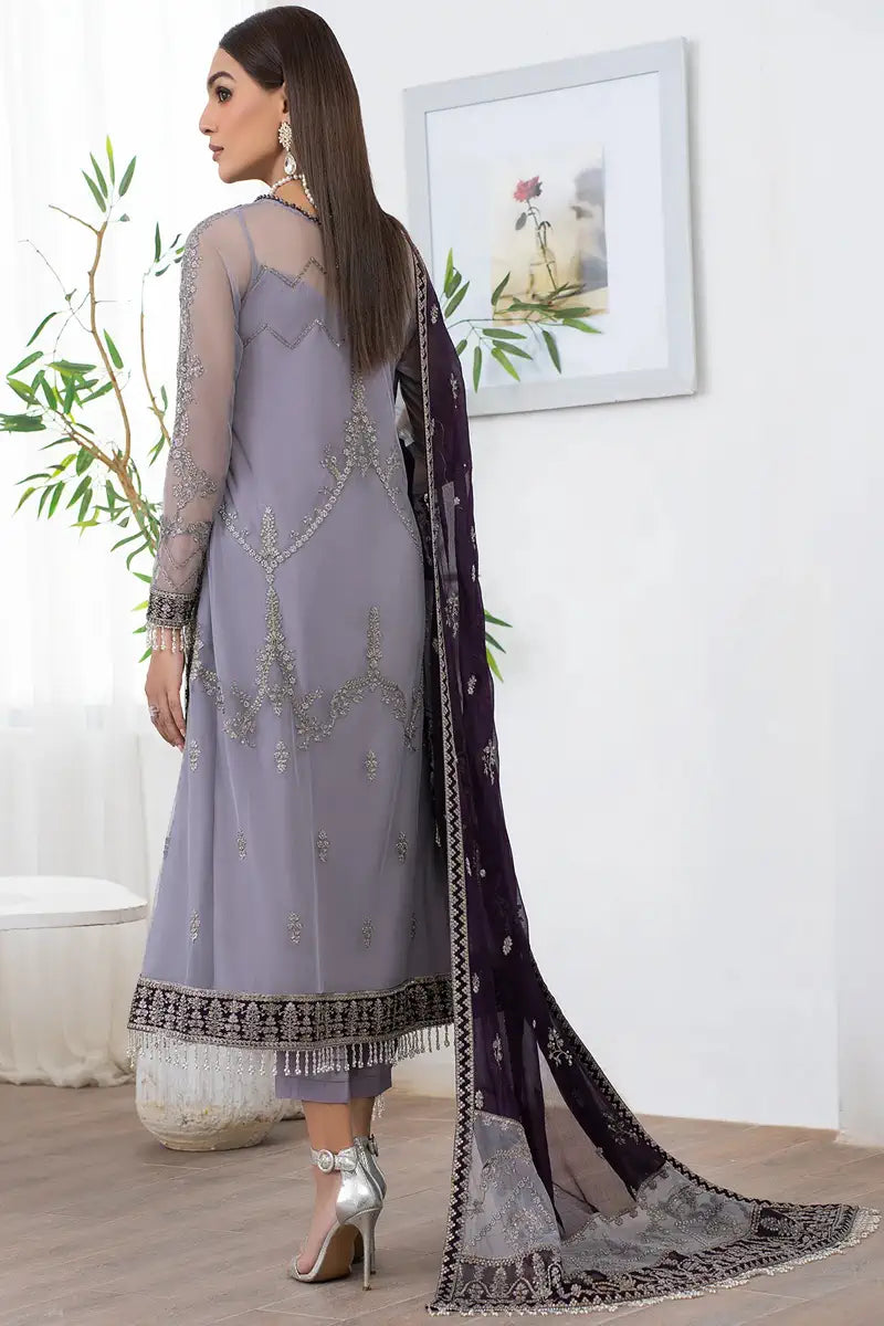 Zarif | Meeral Formals | ZLM 08 AYMEL - by - Libasekhas UK - Registered Vendor of : Zarif - 100% Original Designer Dresss