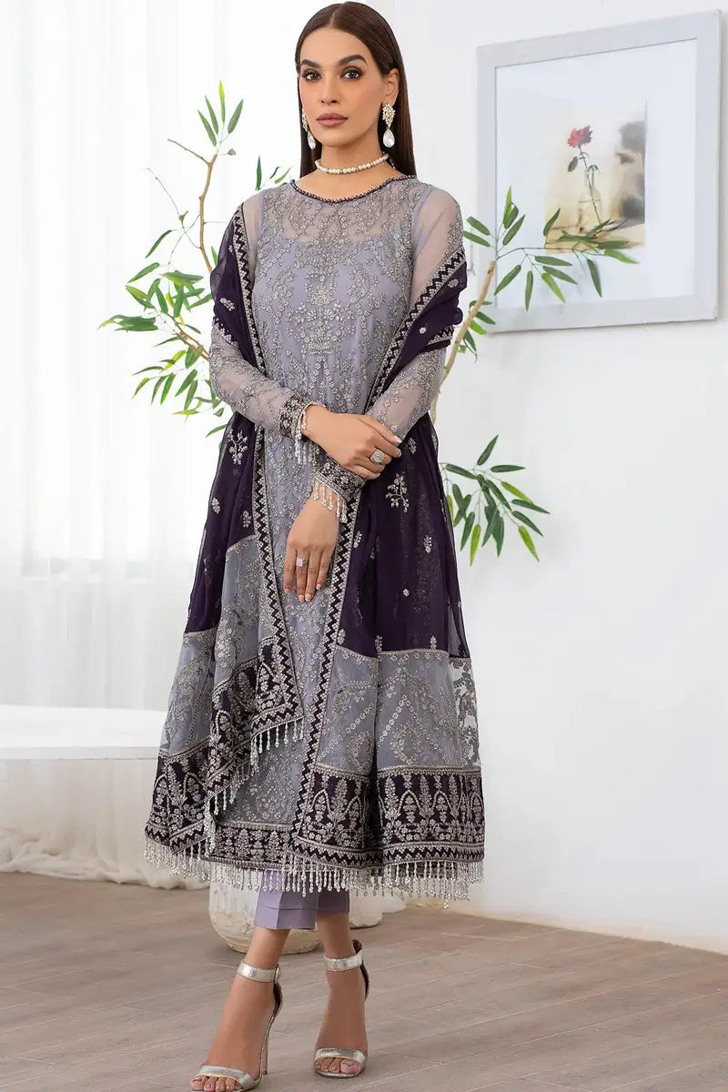 Zarif | Meeral Formals | ZLM 08 AYMEL - by - Libasekhas UK - Registered Vendor of : Zarif - 100% Original Designer Dresss