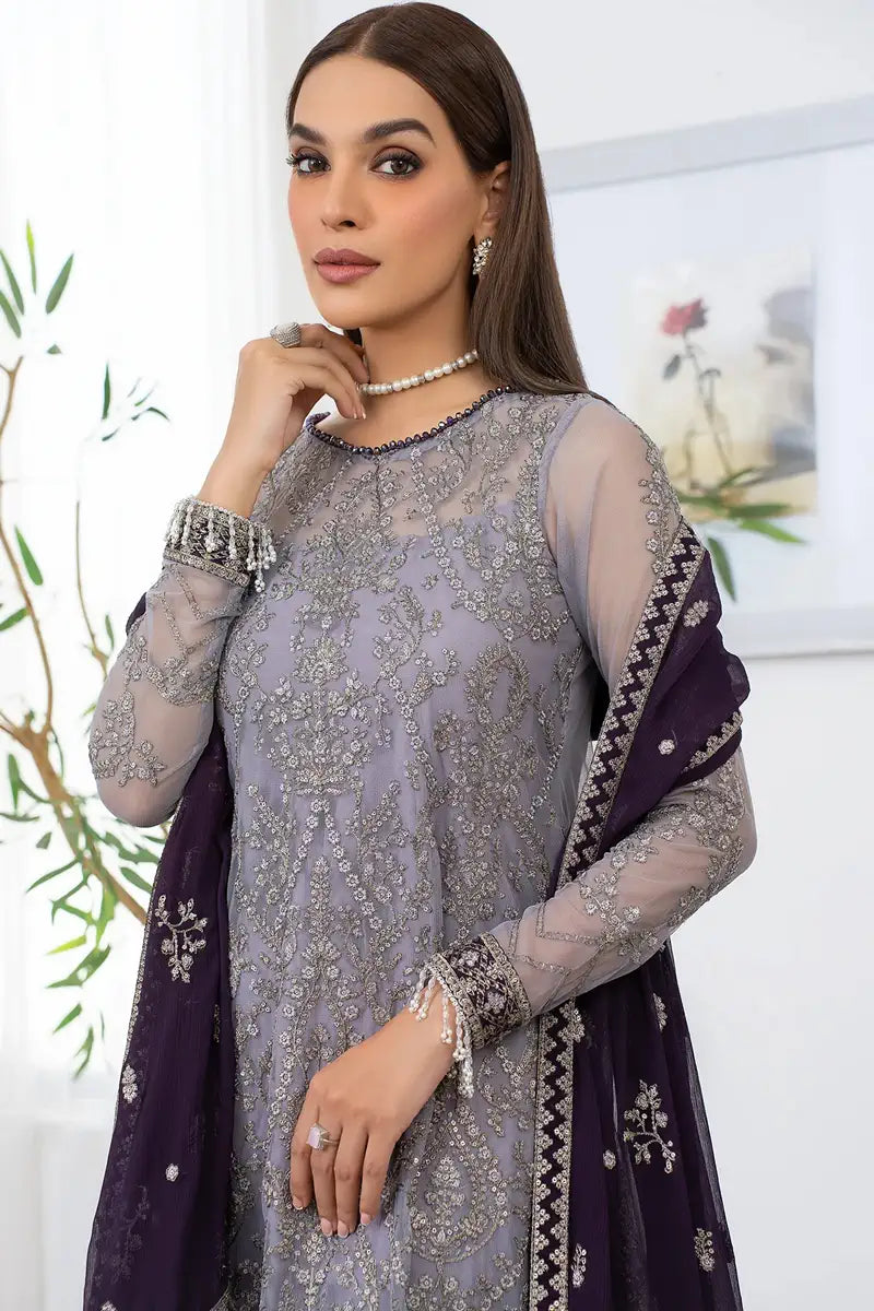 Zarif | Meeral Formals | ZLM 08 AYMEL - by - Libasekhas UK - Registered Vendor of : Zarif - 100% Original Designer Dresss