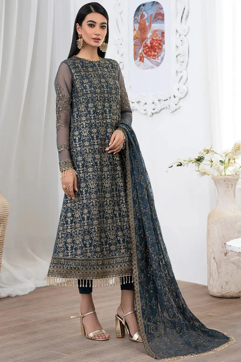Zarif | Meeral Formals | ZLM 07 MEYSA - by - Libasekhas UK - Registered Vendor of : Zarif - 100% Original Designer Dresss