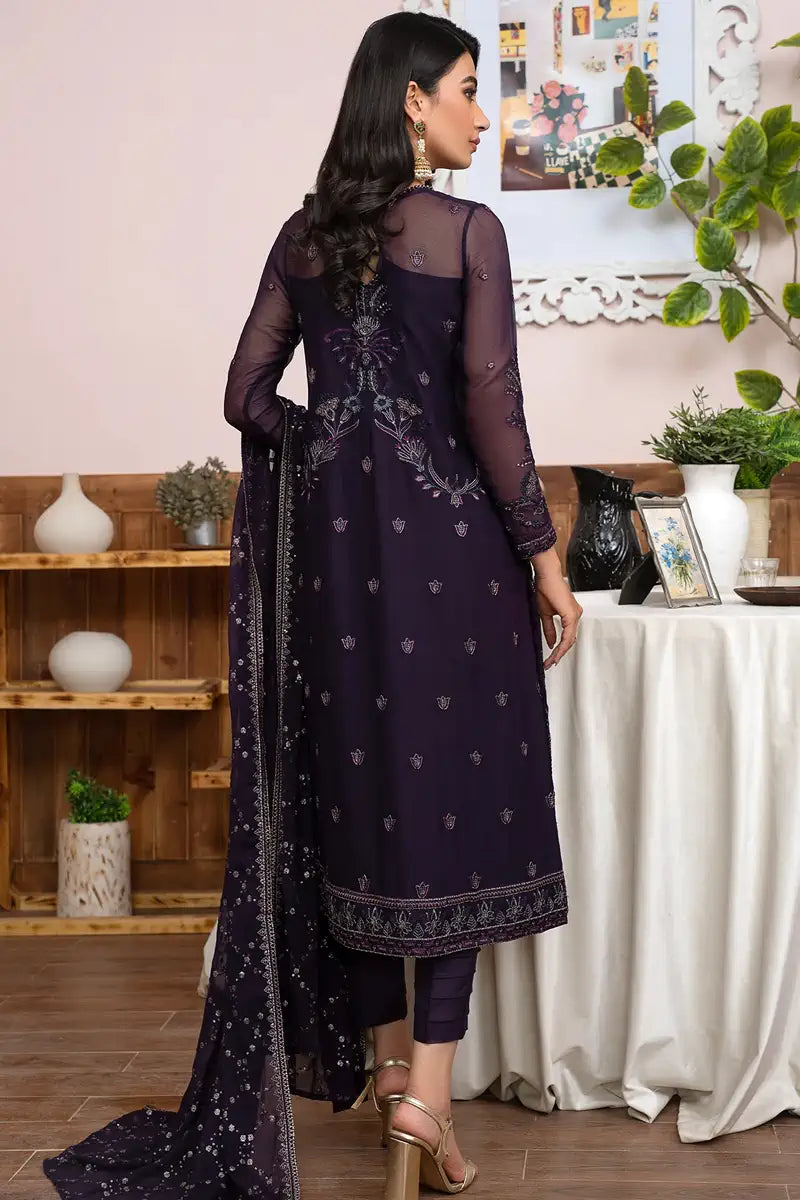 Zarif | Meeral Formals | ZLM 05 SCARLETT - by - Libasekhas UK - Registered Vendor of : Zarif - 100% Original Designer Dresss