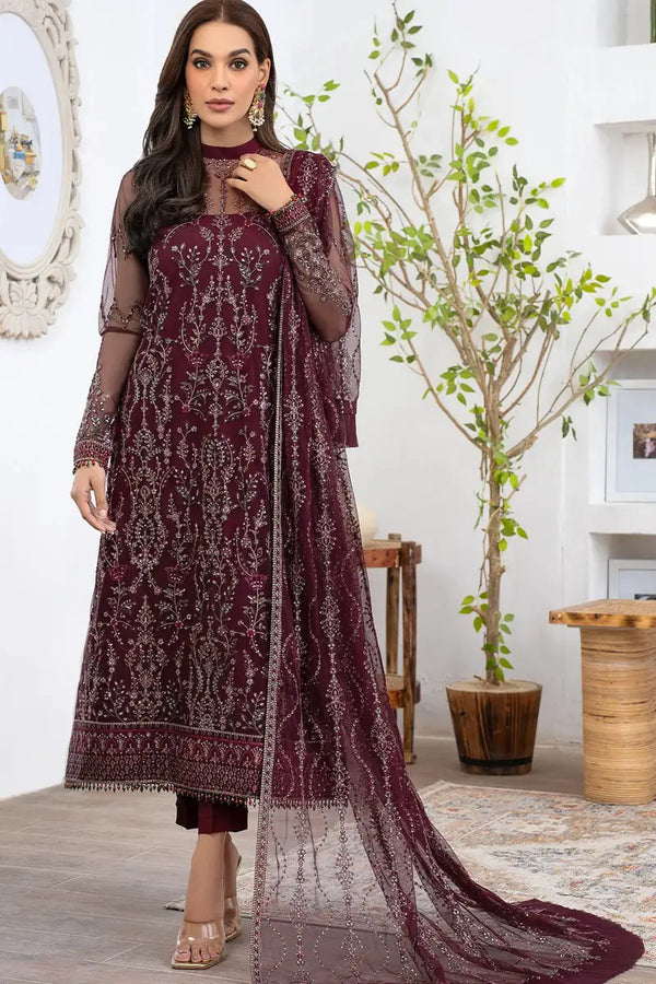 Zarif | Meeral Formals | ZLM 06 MARIE - by - Libasekhas UK - Registered Vendor of : Zarif - 100% Original Designer Dresss