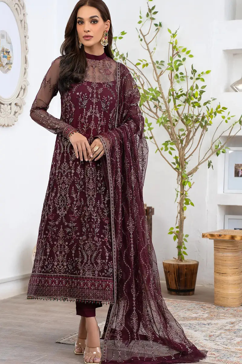 Zarif | Meeral Formals | ZLM 06 MARIE - by - Libasekhas UK - Registered Vendor of : Zarif - 100% Original Designer Dresss