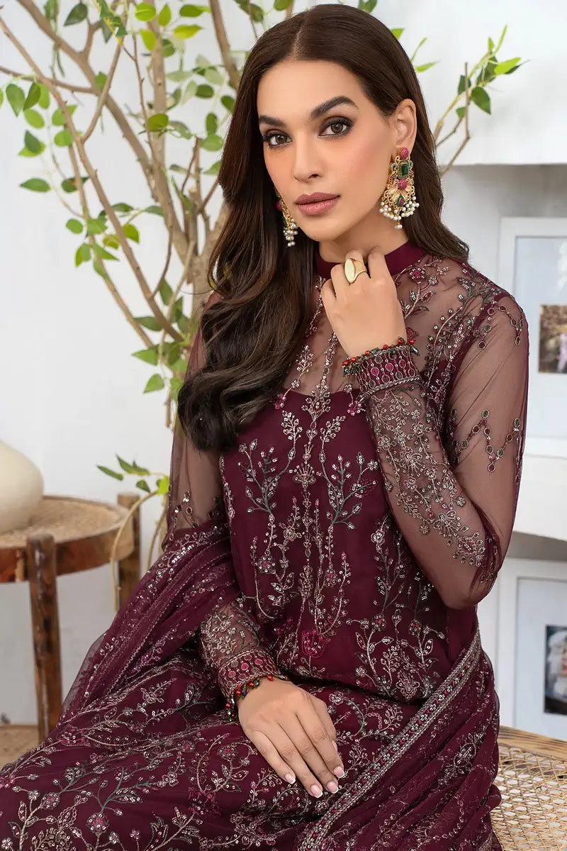 Zarif | Meeral Formals | ZLM 06 MARIE - by - Libasekhas UK - Registered Vendor of : Zarif - 100% Original Designer Dresss