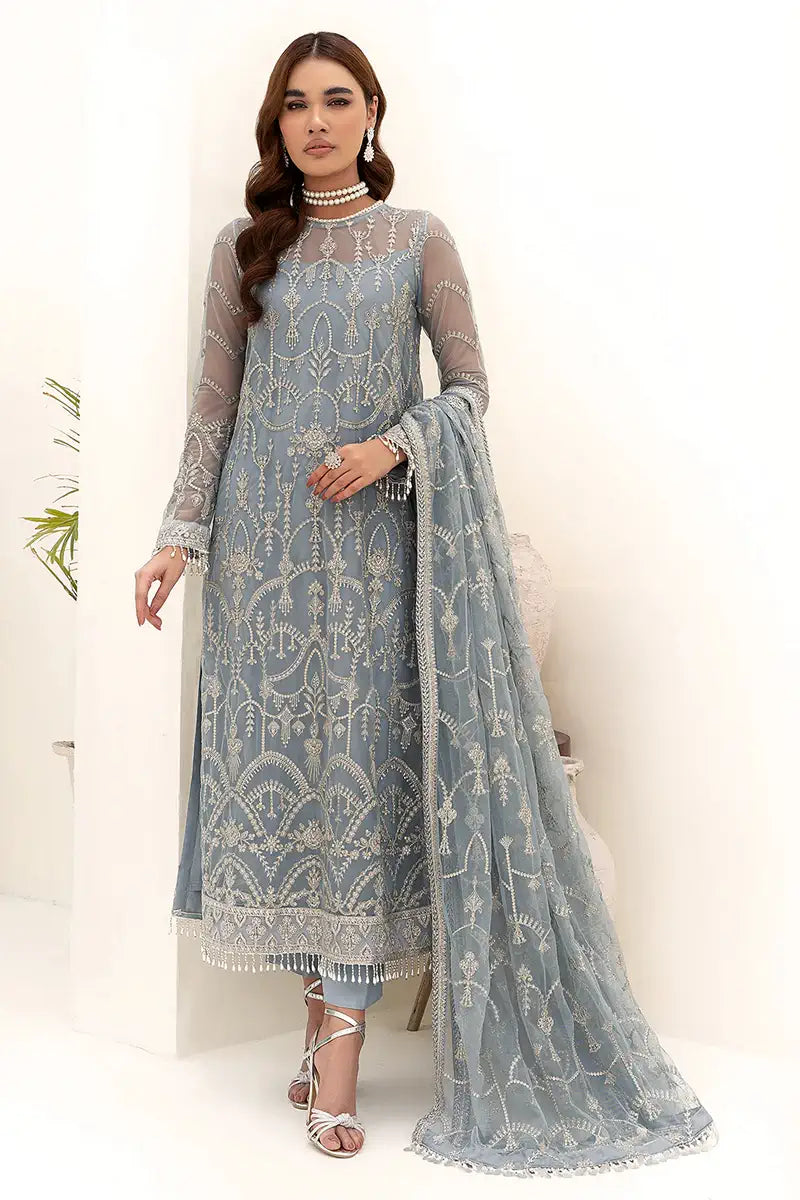 Zarif | Nazneen Formals | ZN 06 AMORA - by - Libasekhas UK - Registered Vendor of : Zarif - 100% Original Designer Dresss