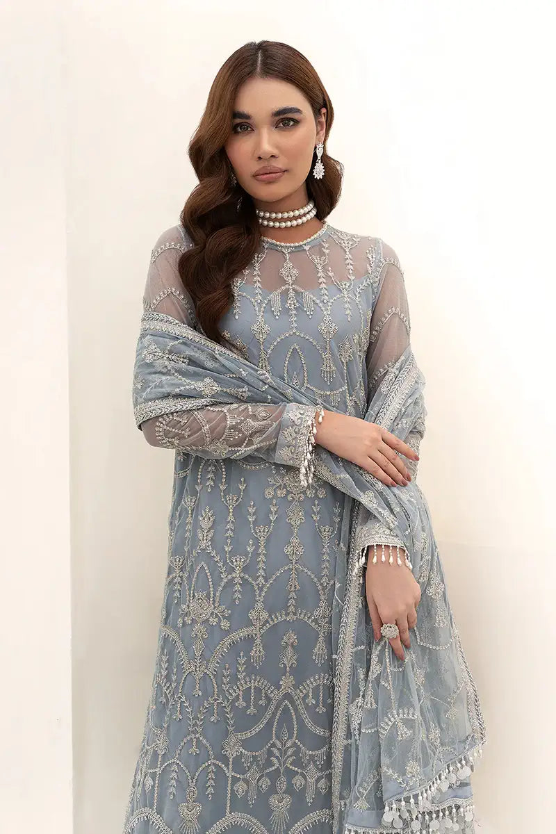 Zarif | Nazneen Formals | ZN 06 AMORA - by - Libasekhas UK - Registered Vendor of : Zarif - 100% Original Designer Dresss