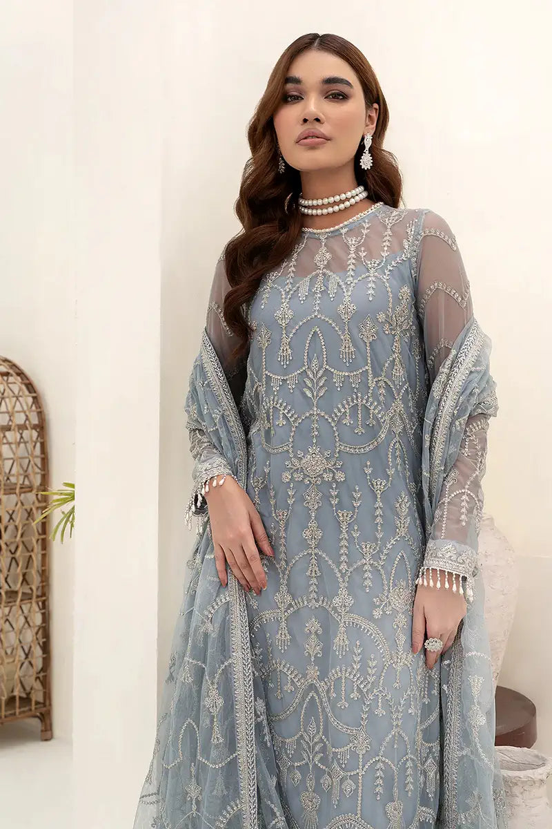 Zarif | Nazneen Formals | ZN 06 AMORA - by - Libasekhas UK - Registered Vendor of : Zarif - 100% Original Designer Dresss