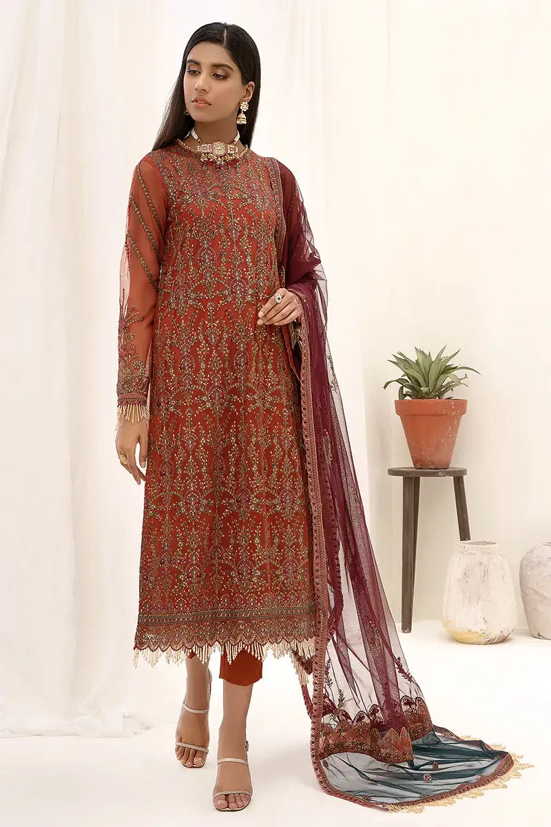 Zarif | Nazneen Formals | ZN 05 IRIS - by - Libasekhas UK - Registered Vendor of : Zarif - 100% Original Designer Dresss